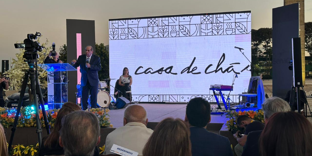 O presidente da CNC, José Roberto Tadros, discursou no evento.