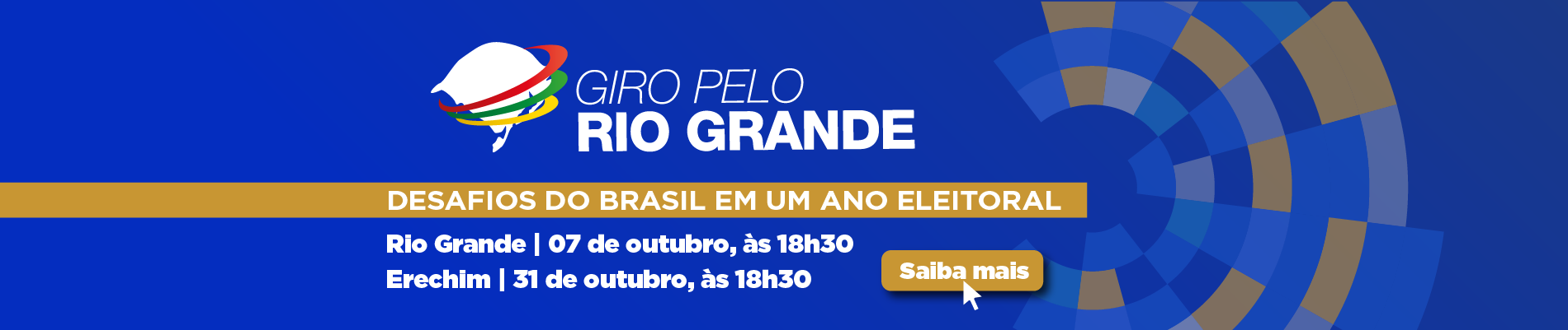 Inscrições Giro pelo Rio grande em Caxias do Sul