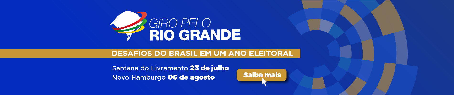 Inscrições Giro pelo Rio grande em Caxias do Sul