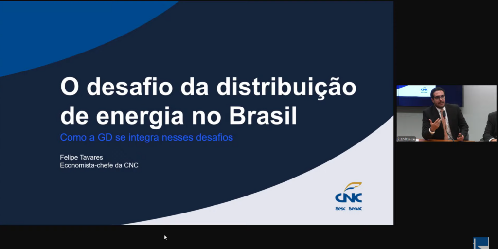 CNC participa de audiência pública na Câmara sobre proibição de micro e minigeração distribuídas por concessionárias